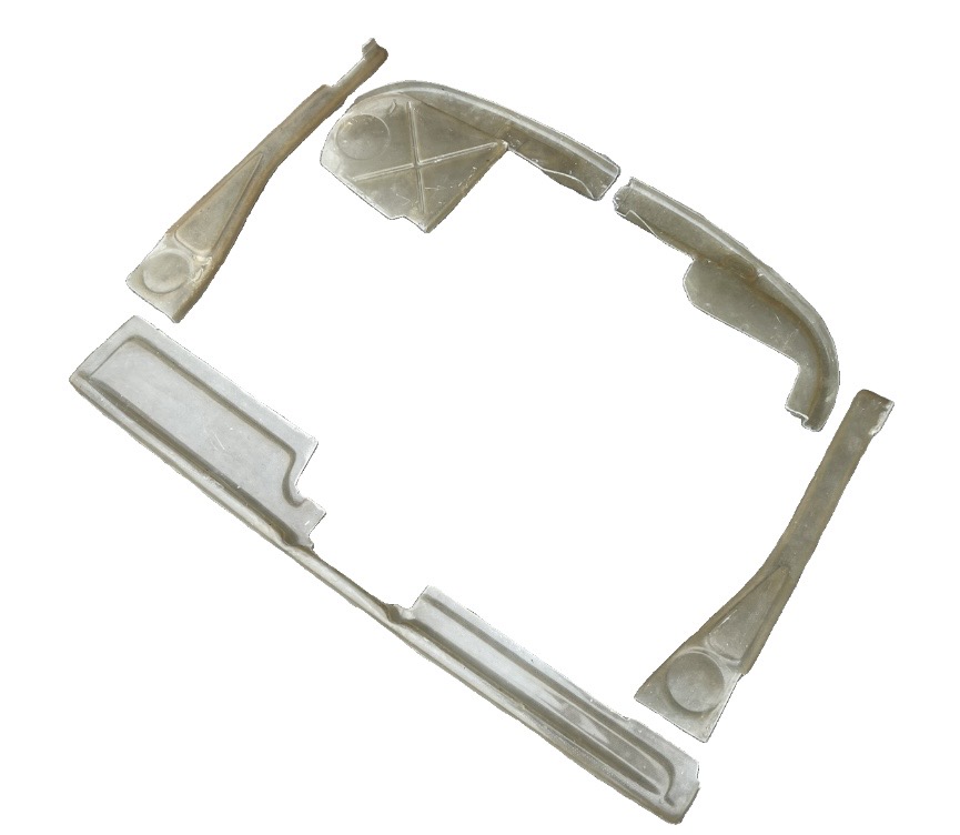 914-6 Amber Fiberglass Engine Surrounds Set