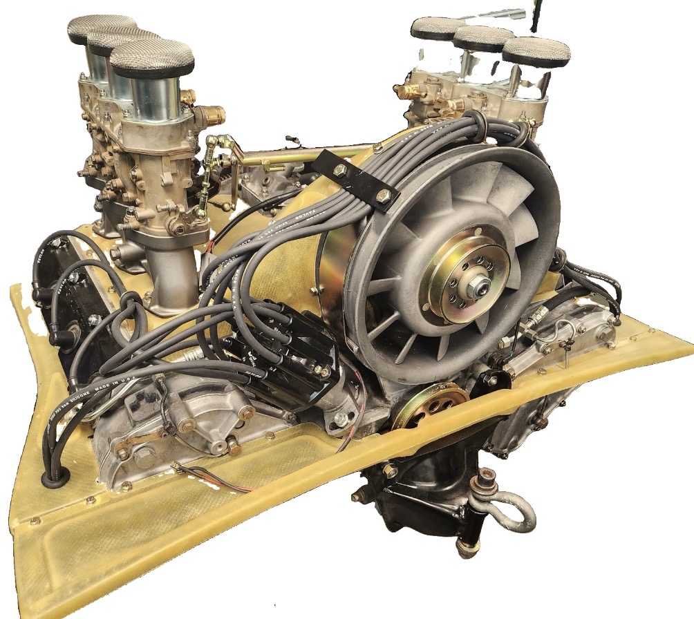 914-6 Amber Fiberglass Engine Surrounds Set
