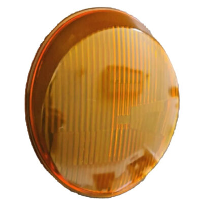 Porsche 911 912E 930 H4 Asymmetrical LHD Headlight Amber Glass Replacement Lens