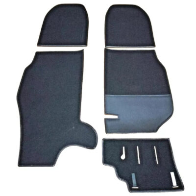 Porsche 911 912 65-73 Coupe Stock Replacement Black Felt Interior Carpet Set