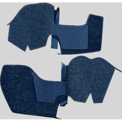 Porsche 911 930 74-85 Coupe Stock Replacement Charcoal Grey Felt Carpet Set