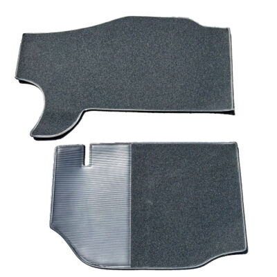 Porsche 911 912 65-73 Coupe Black Felt Front Floor Mats-Pair