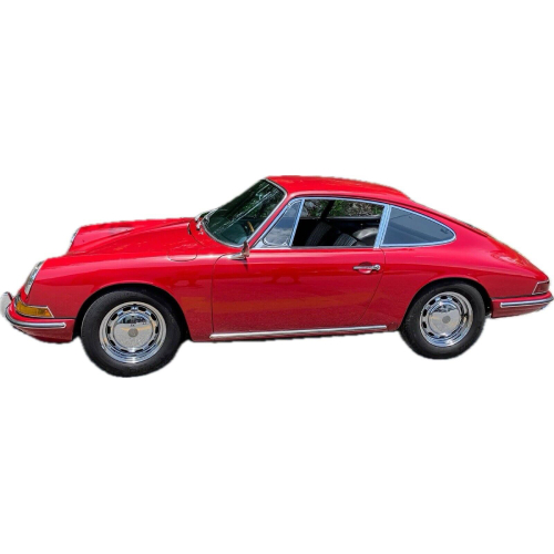 thumbnail image 2 of Pair Chrome Side Rocker Panel Molding For Porsche 911 912 (1969-1973) – Direct Fit 2 of 6