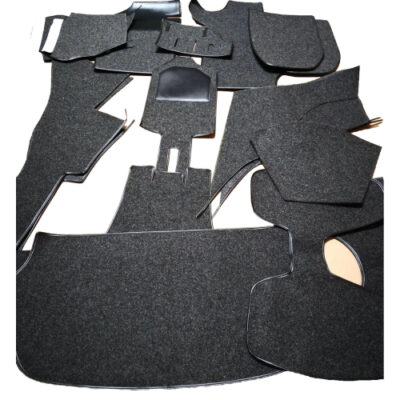 Porsche 911 930 74-85 Coupe Carrera RS Style Lightweight Black Felt Carpet Set