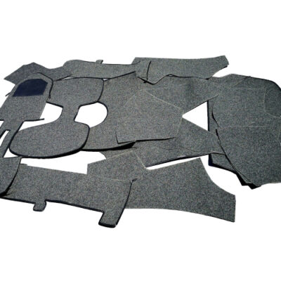 Porsche 911 930 86-89 Coupe Carrera RS Style Grey Felt Interior Carpet Set