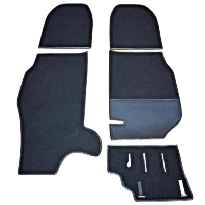 Porsche 911 912 65-73 Coupe Stock Replacement Black Plush Interior Carpet Set