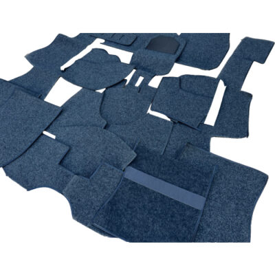 Porsche 911 912 65-73 Coupe Stock Replacement Grey Felt Interior Carpet Set