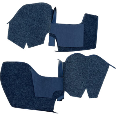 Porsche 911 912 65-73 Coupe Stock Replacement Grey Felt Interior Carpet Set