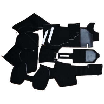 Porsche 911 912 65-73 Targa Carrera RS Style Black Plush Interior Carpet Set