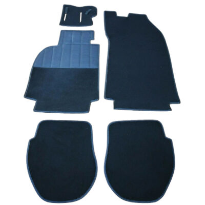 Porsche 964 89-94 C2 C4 Turbo Stock Replacement Black Plush Interior Carpet Set