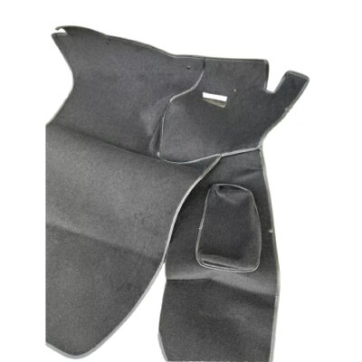 Porsche 911 930 86-89 LHD Black Plush Front Trunk Carpet Kit