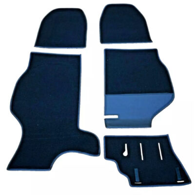 Porsche 911 930 74-85 Targa Carrera RS Style Black Plush Interior Carpet Set