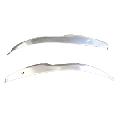 Porsche 911 912 69-73 Rear Bumper Aluminum End Caps Trim Set