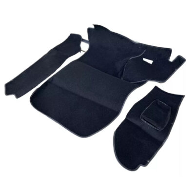 Porsche 911 930 86-89 LHD Black Plush Front Trunk Carpet Kit